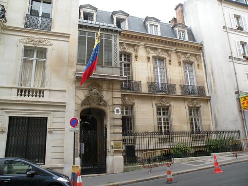  Ambassade du Venezuela, 11 rue Copernic
